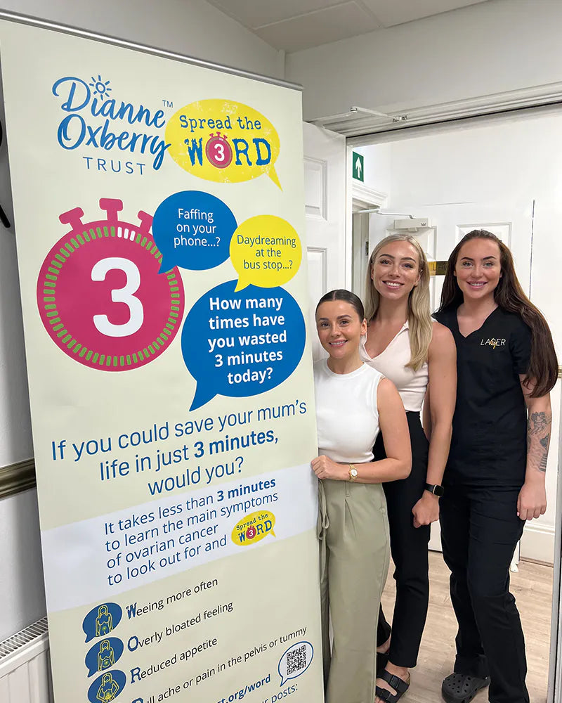 LaserHQ partners with local charity – The Diane Oxberry Trust