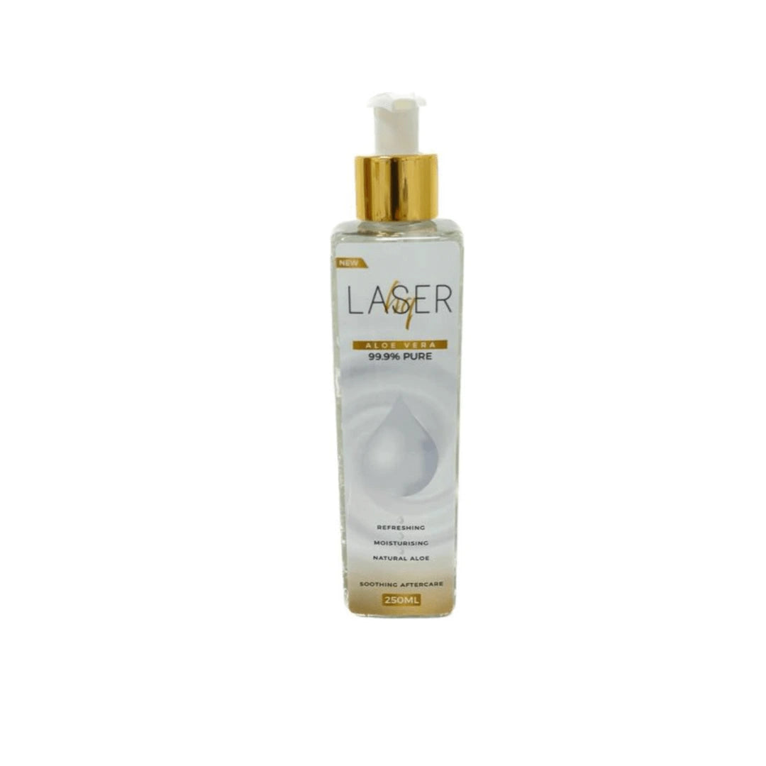 laserhq's aloe vera gel 250ml bottle