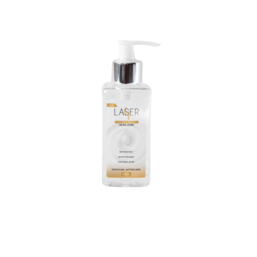 laserhq's aloe vera gel 150ml bottle
